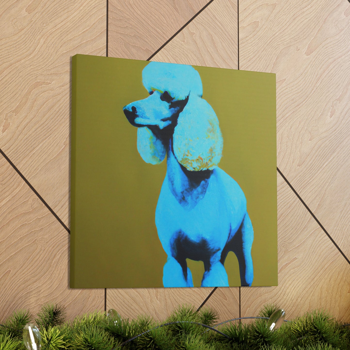 Rikart the Magnificent - Poodle - Canvas