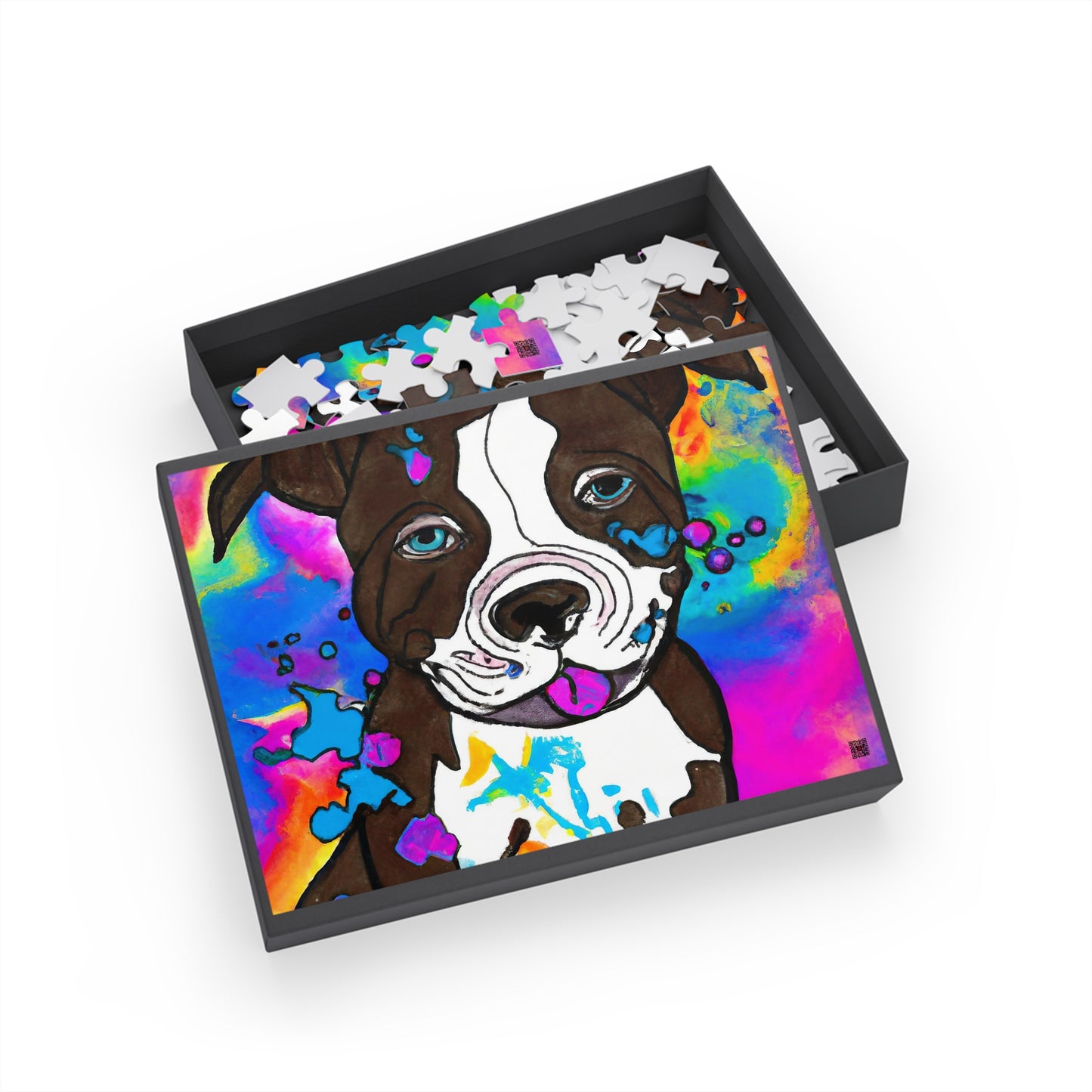 The Baroness Evangeline of Argentenon - Pitbull Puppy - Puzzle