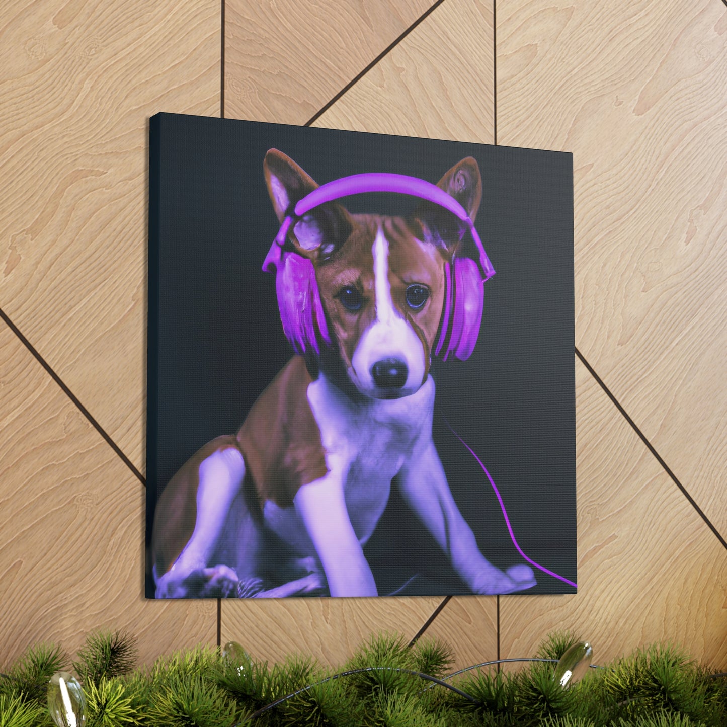 Shuenlana Mahkdoon - Basenji - Canvas