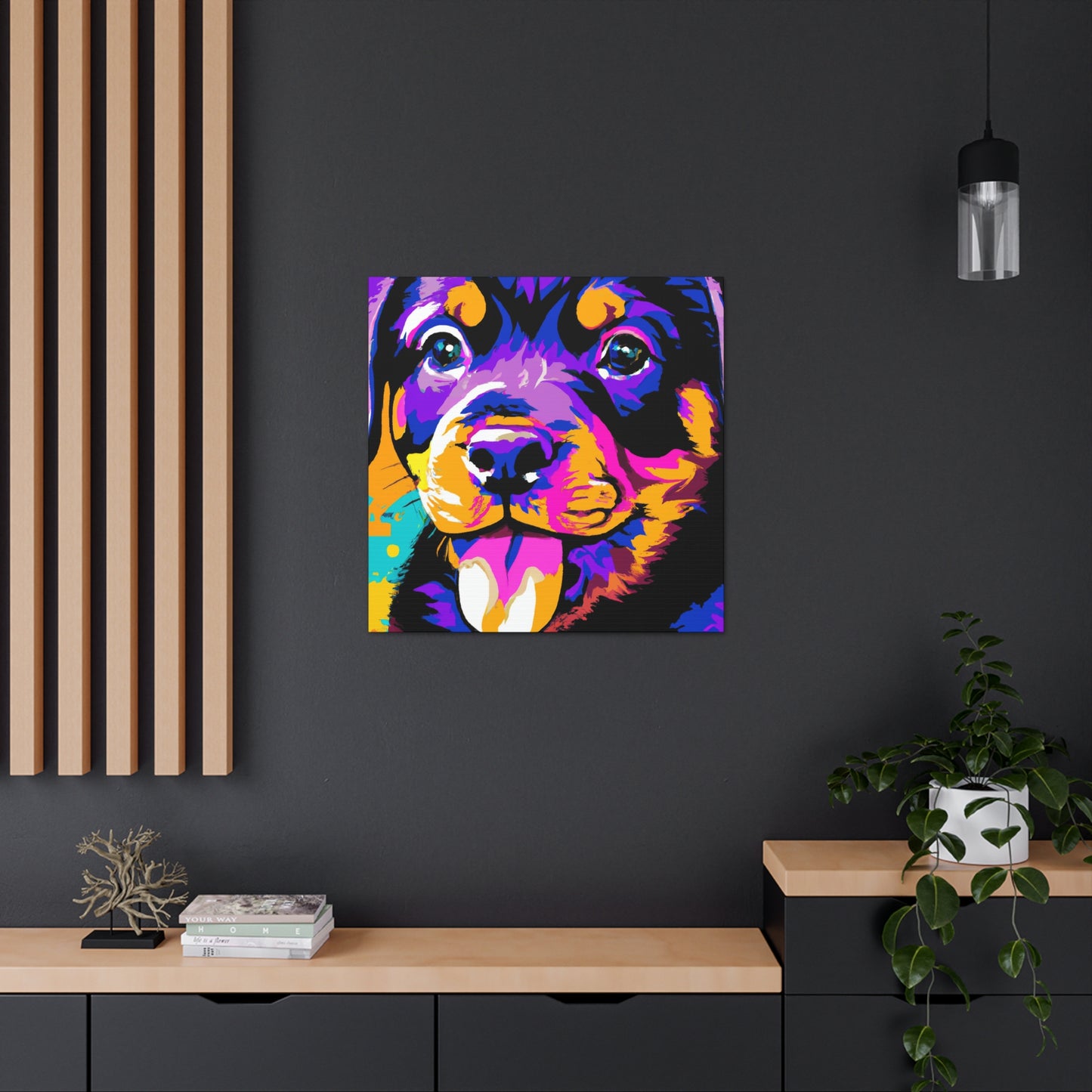 Friedrich von Freyenbeck - Rottweiler - Canvas