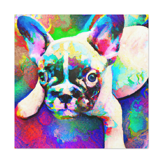 Aristophanes Royalborn - French Bulldog Puppy - Canvas