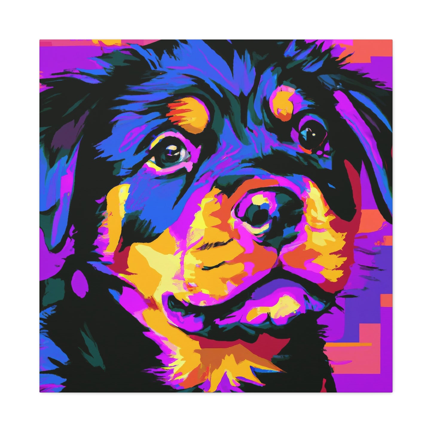 Countess Isabella von Röseburg - Rottweiler - Canvas