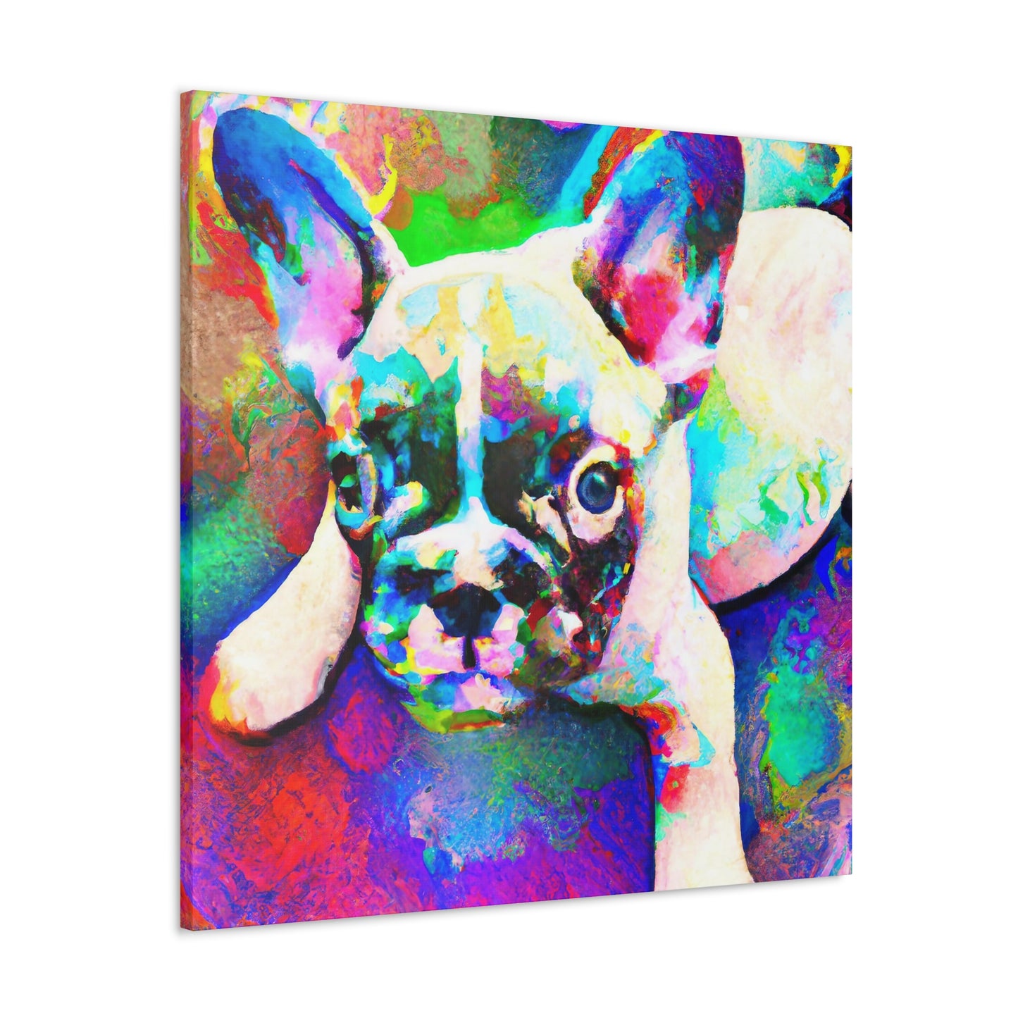 Aristophanes Royalborn - French Bulldog Puppy - Canvas