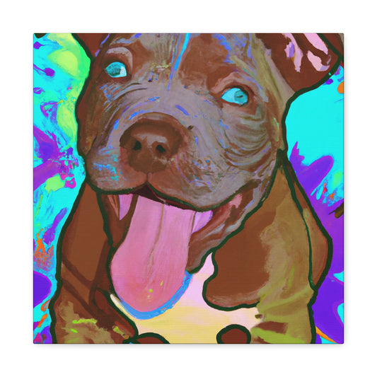 Lord/Lady Sangwhielo Vanoria - Pitbull Puppy - Canvas