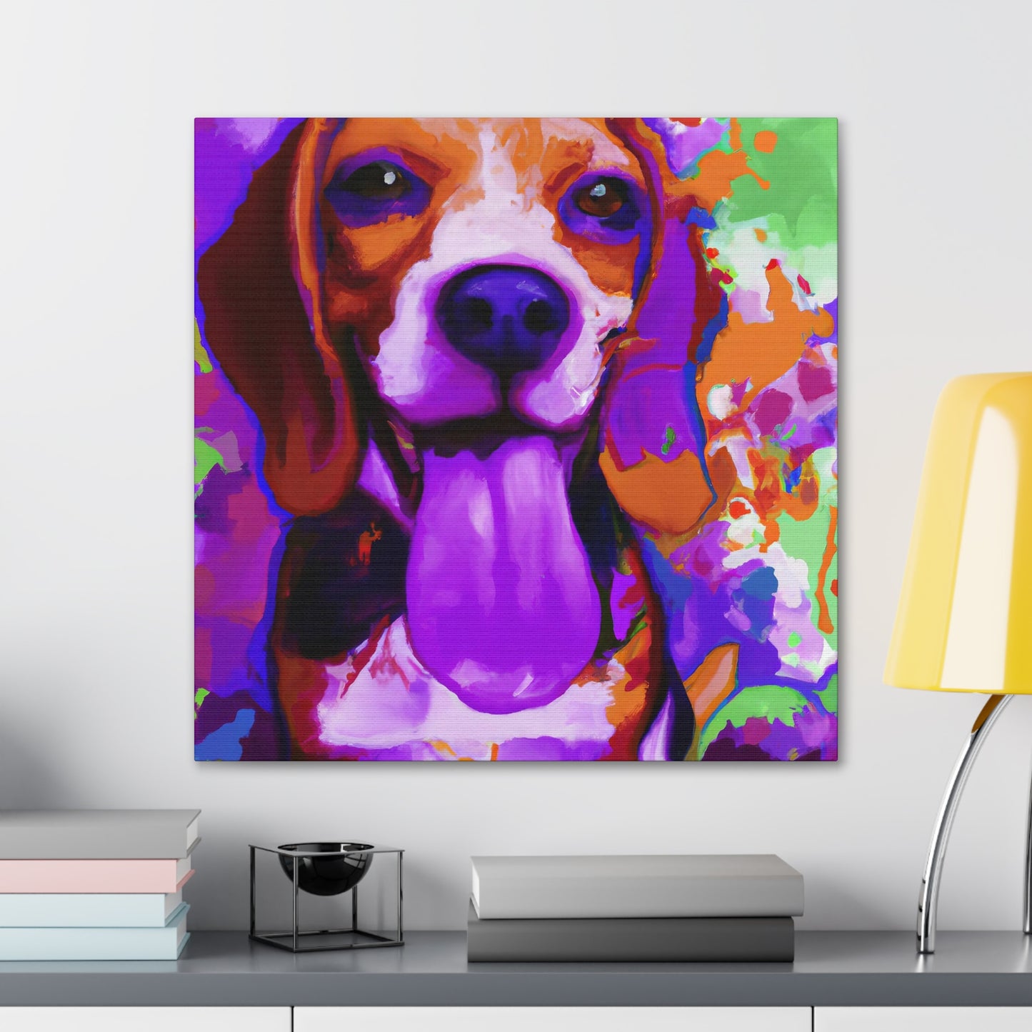 Duchess Adaliz de Monteleone - Beagle Puppy - Canvas