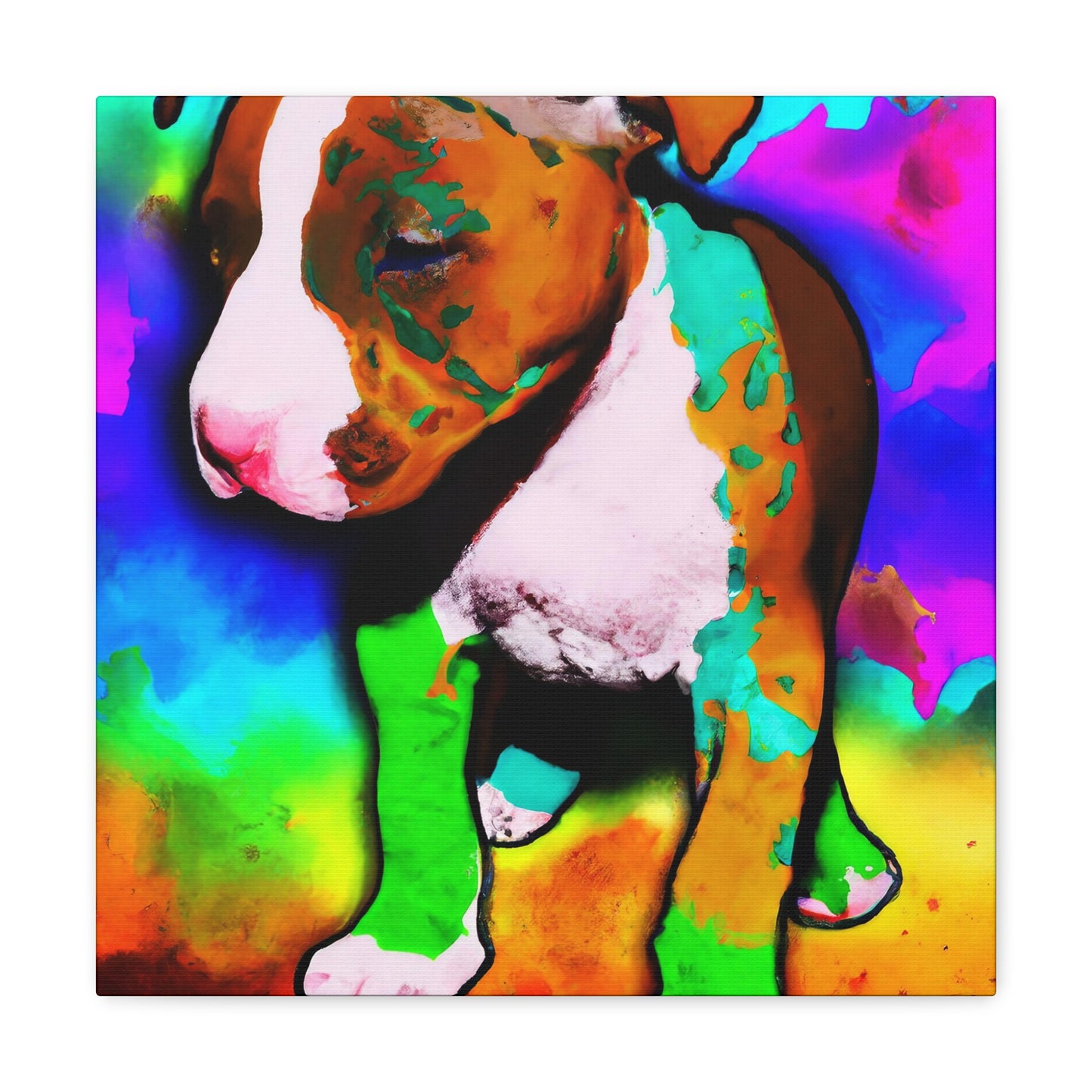 Agostina di Grandì - Pitbull Puppy - Canvas