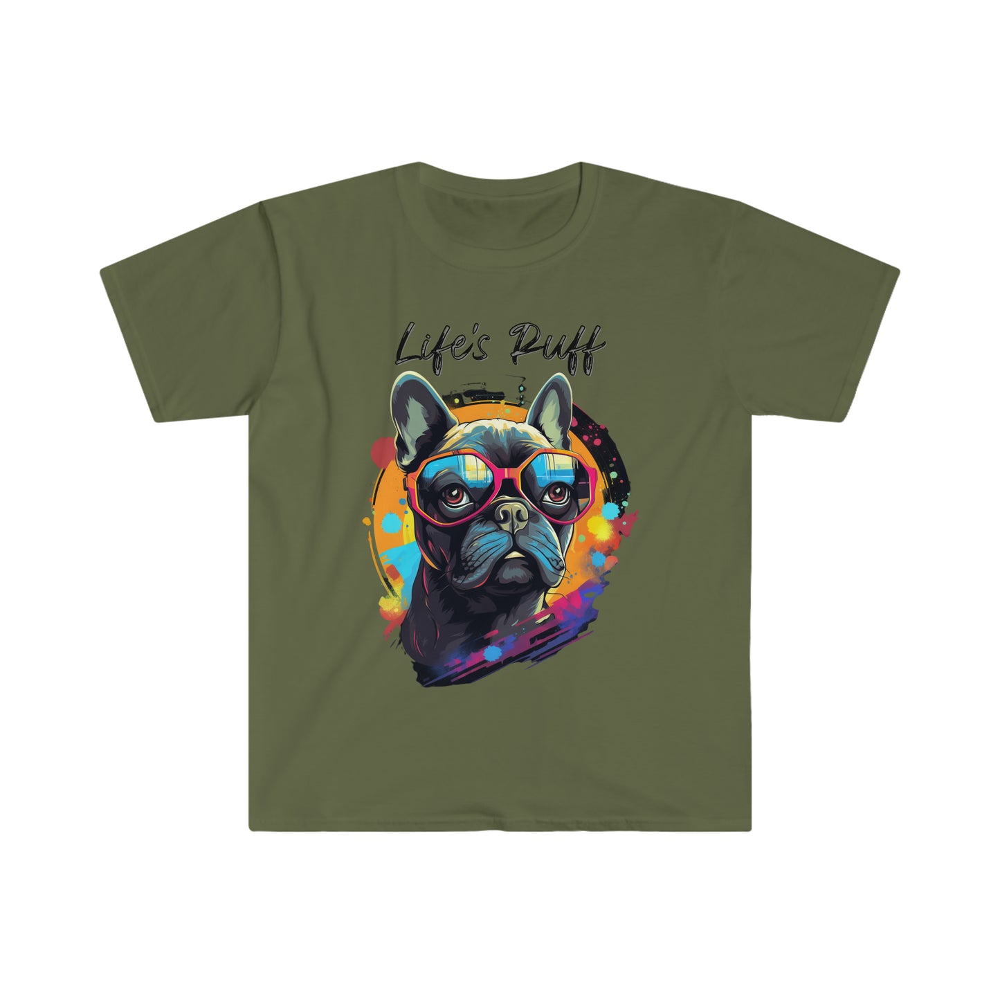 "Life's Ruff" French Bulldog T-Shirt