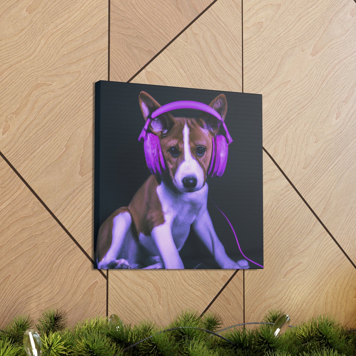 Shuenlana Mahkdoon - Basenji - Canvas