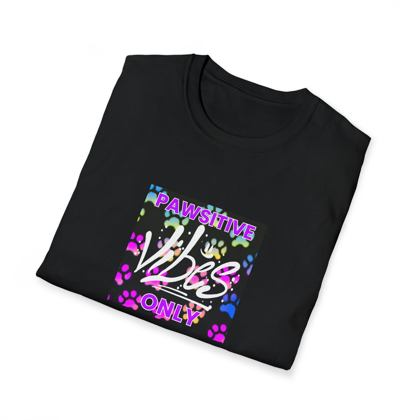 Posi-Tivity Pete - "Pawsitive Vibes Only" Unisex Tee