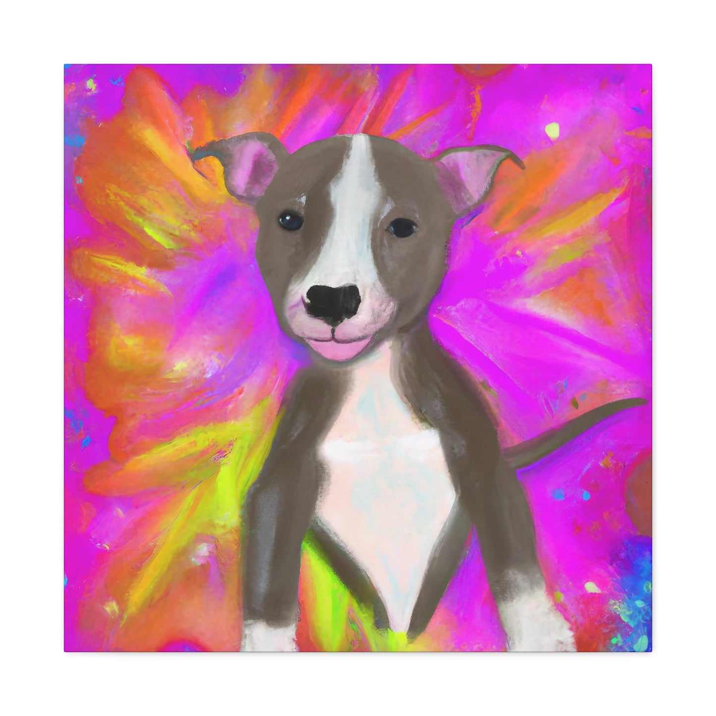 Artemisaristea Royaltea - Pitbull Puppy - Canvas