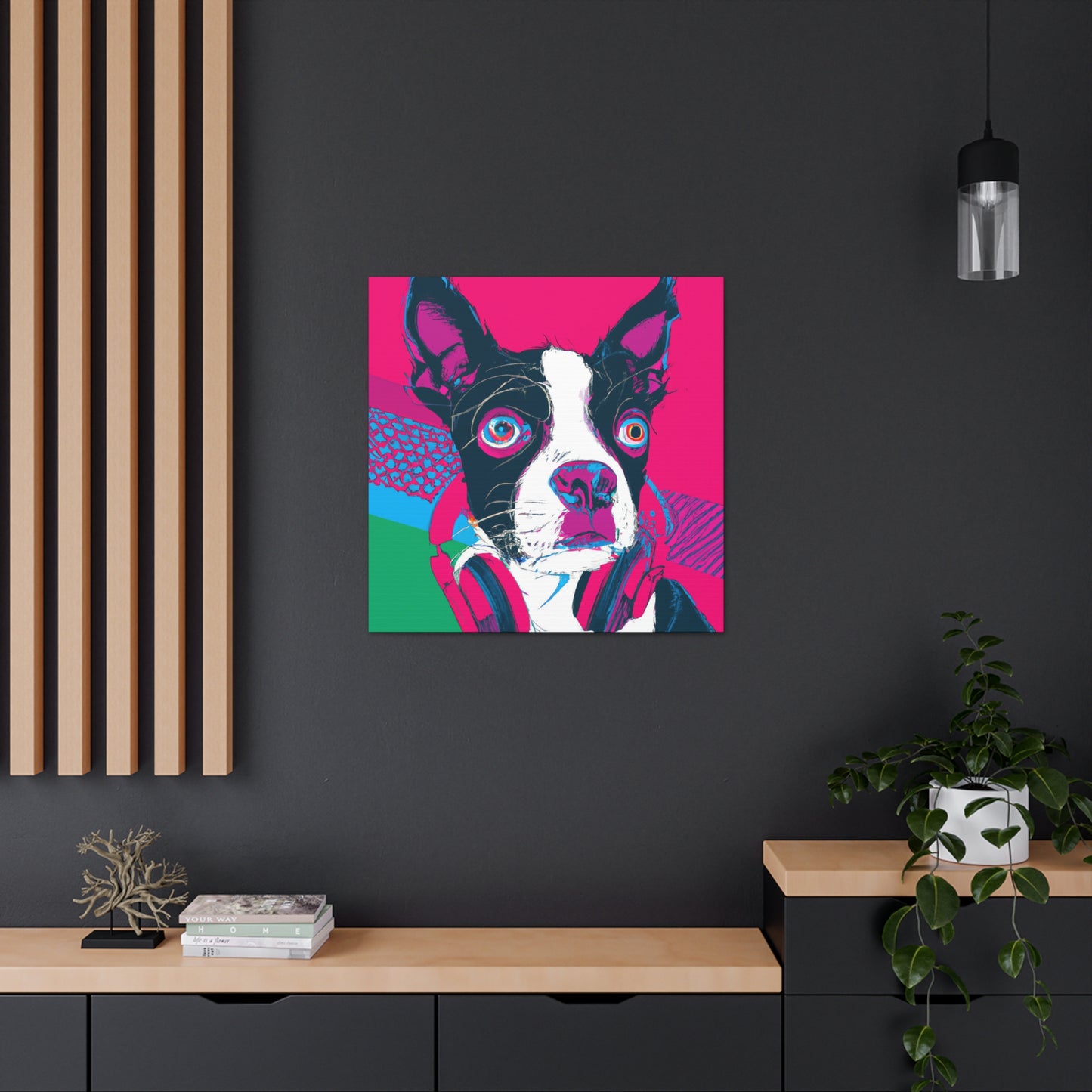 Victorius St.Johnstone - Boston Terrier - Canvas
