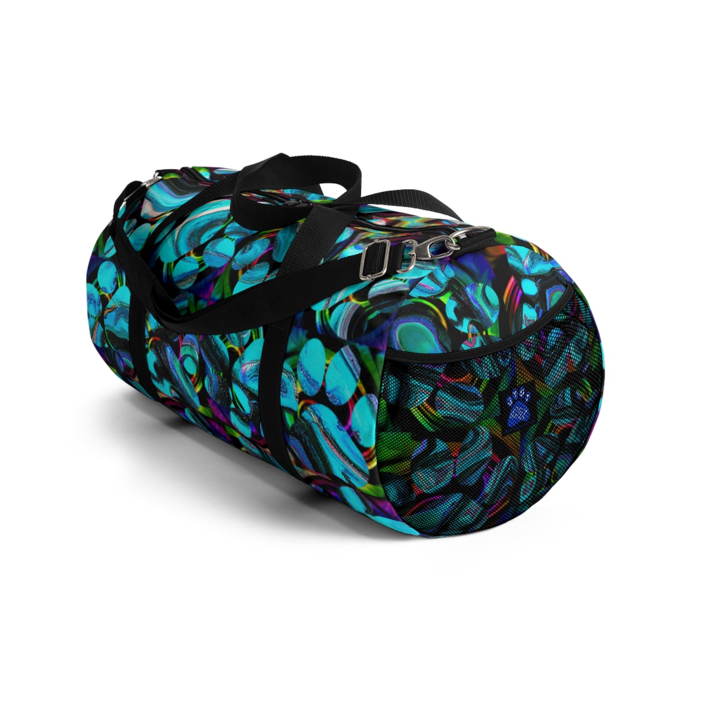 Jacques Flourescence - Paw Print - Duffel Bag