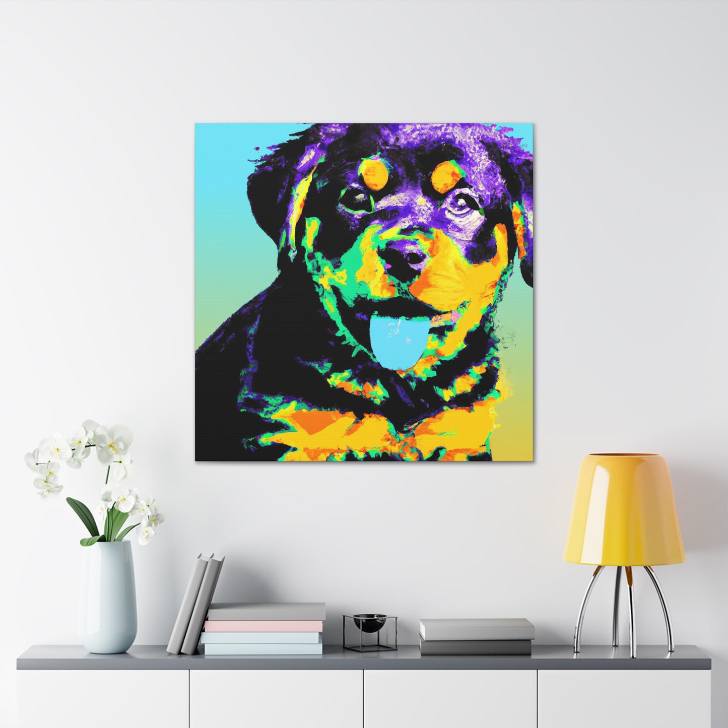 Countess Ella Von Rossum - Rottweiler - Canvas