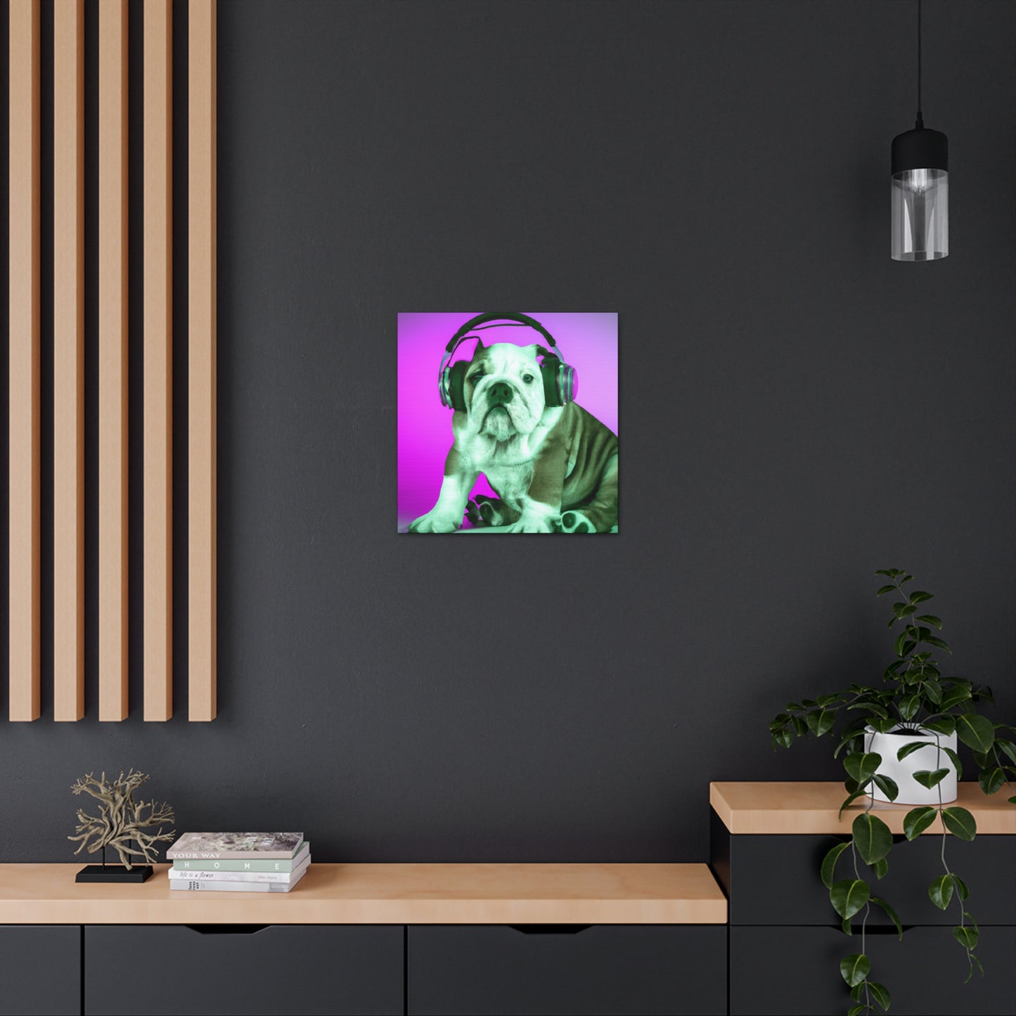 Sebastian DeBonaire - English Bulldog - Canvas