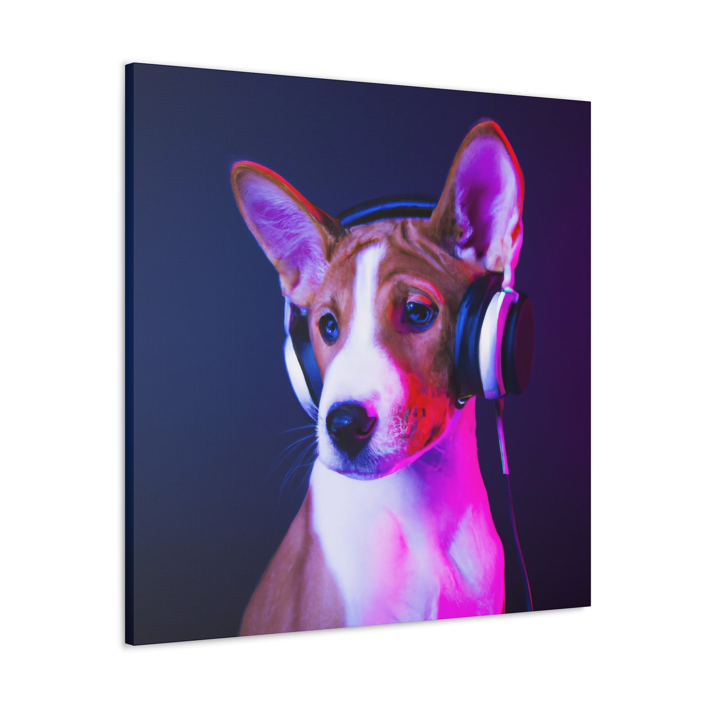 Dalia Ching-Nur - Basenji - Canvas