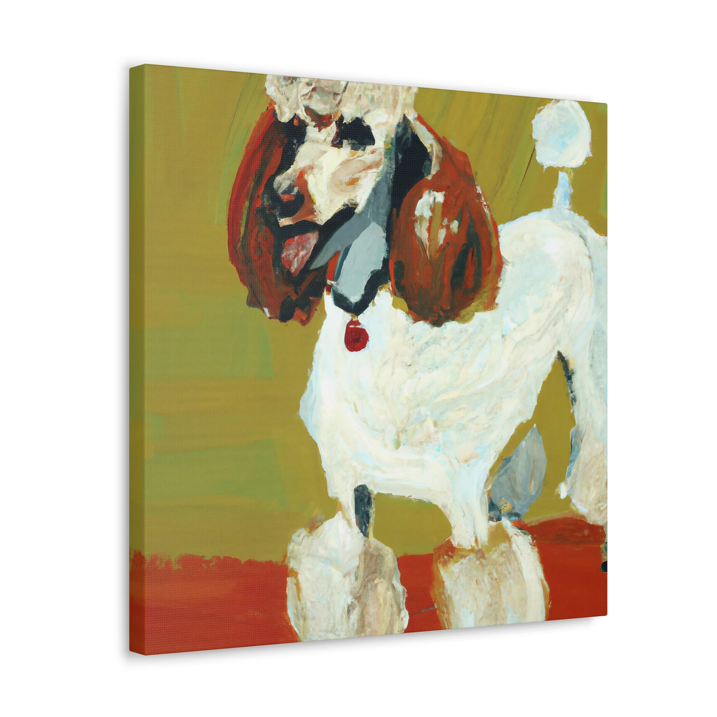 Gwendolyn de Amberley - Poodle - Canvas