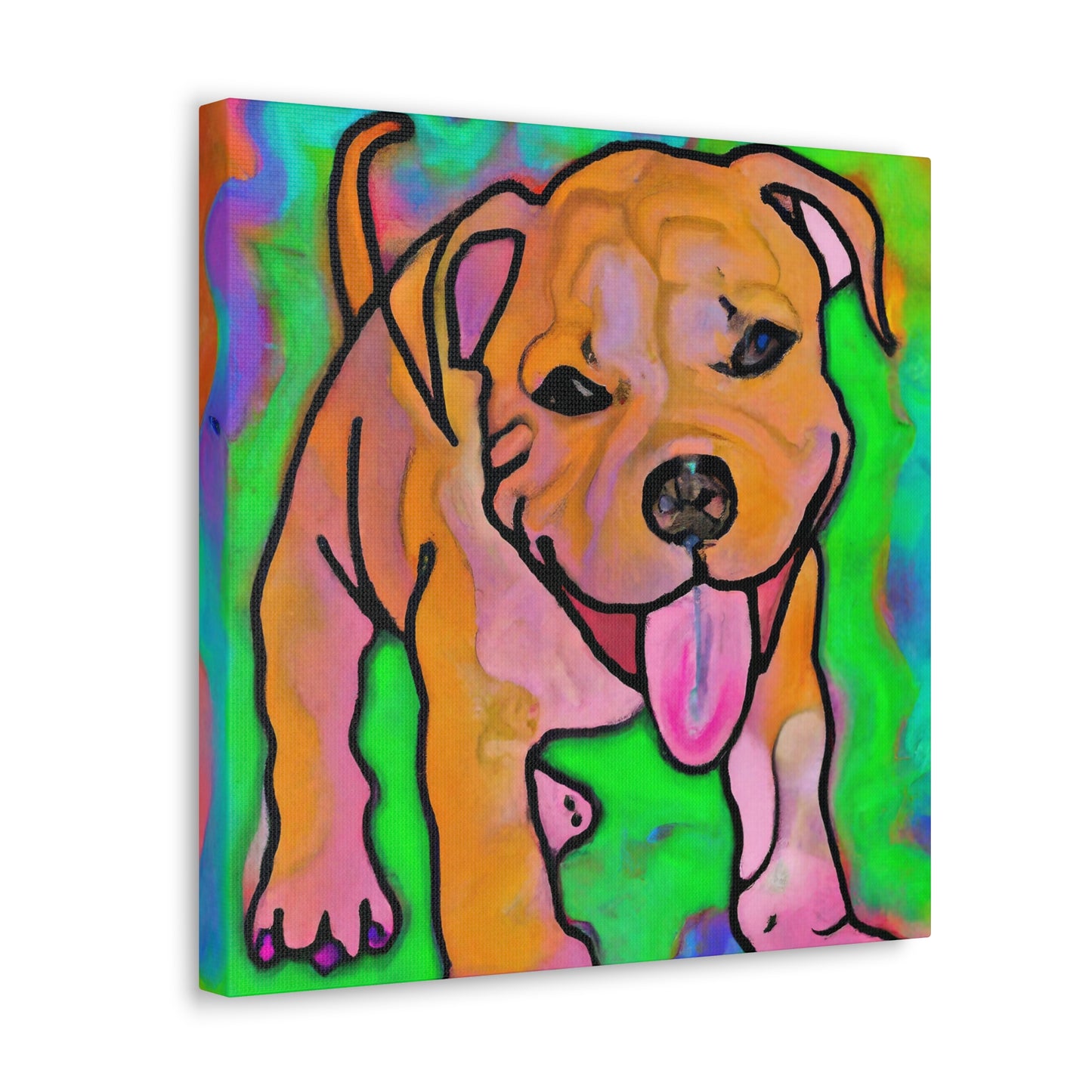 Aristonte Royaltye - Pitbull Puppy - Canvas