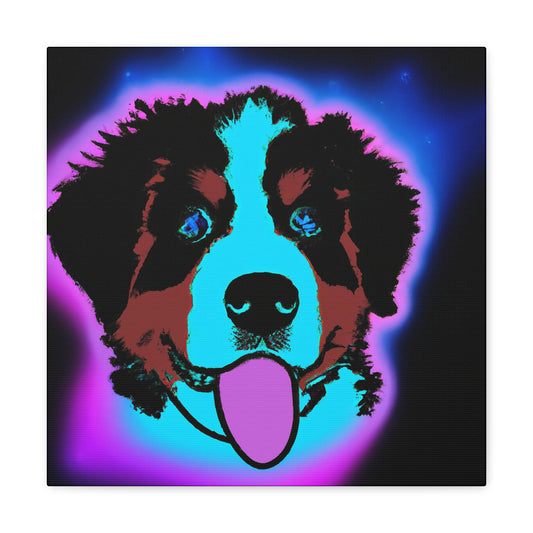Princess Peerless Monezza of Switzerland - Bernese Mountain Dog - Canvas