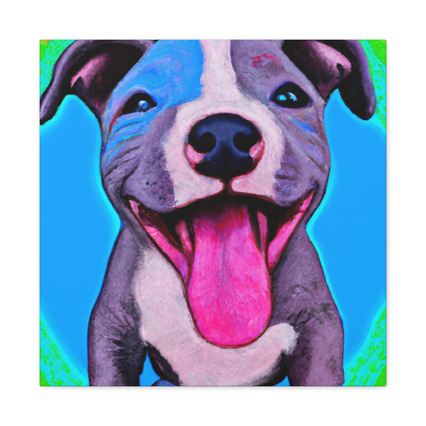 Celestina Elsanna de Veniela - Pitbull Puppy - Canvas