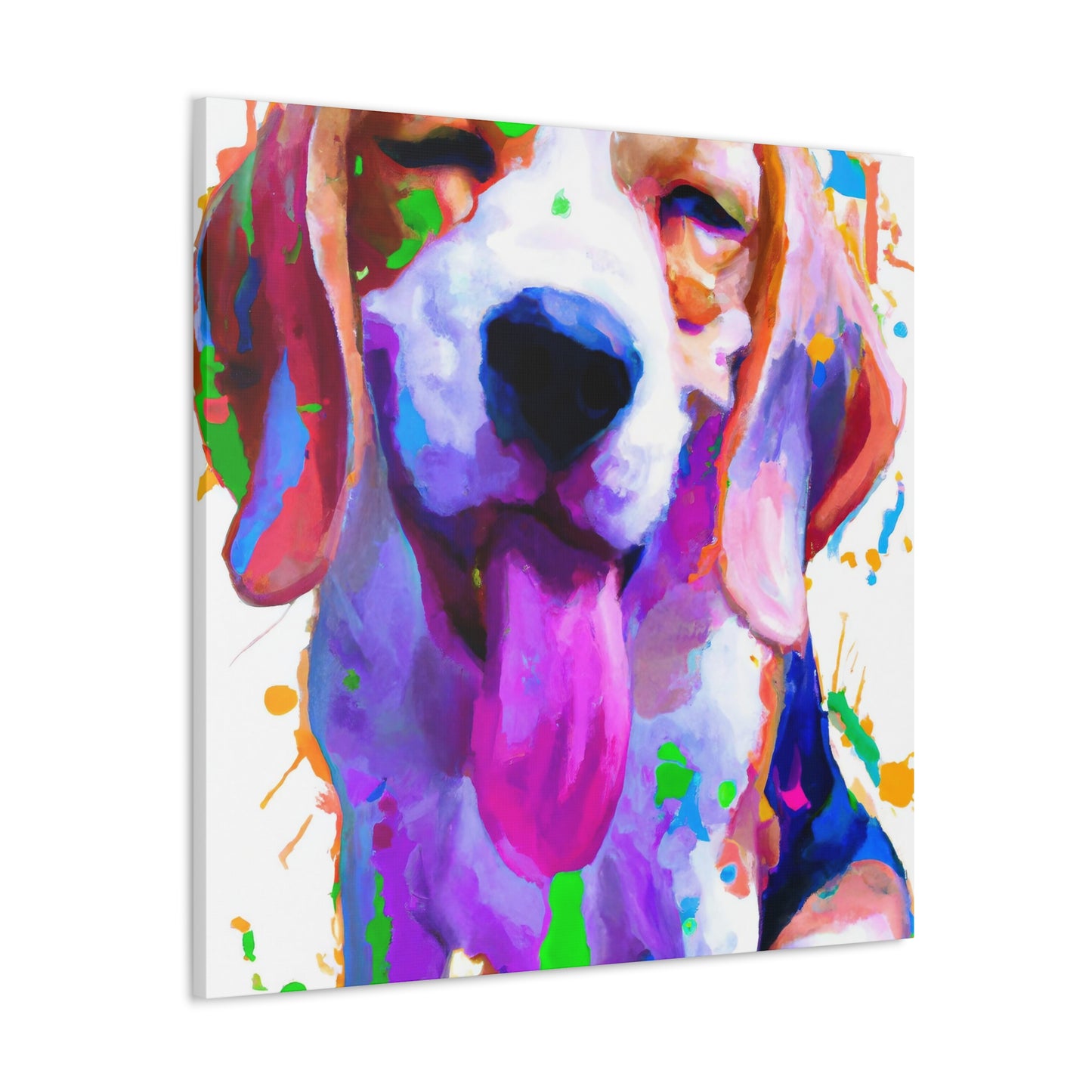 Royal Queenston de LaFayette - Beagle Puppy - Canvas