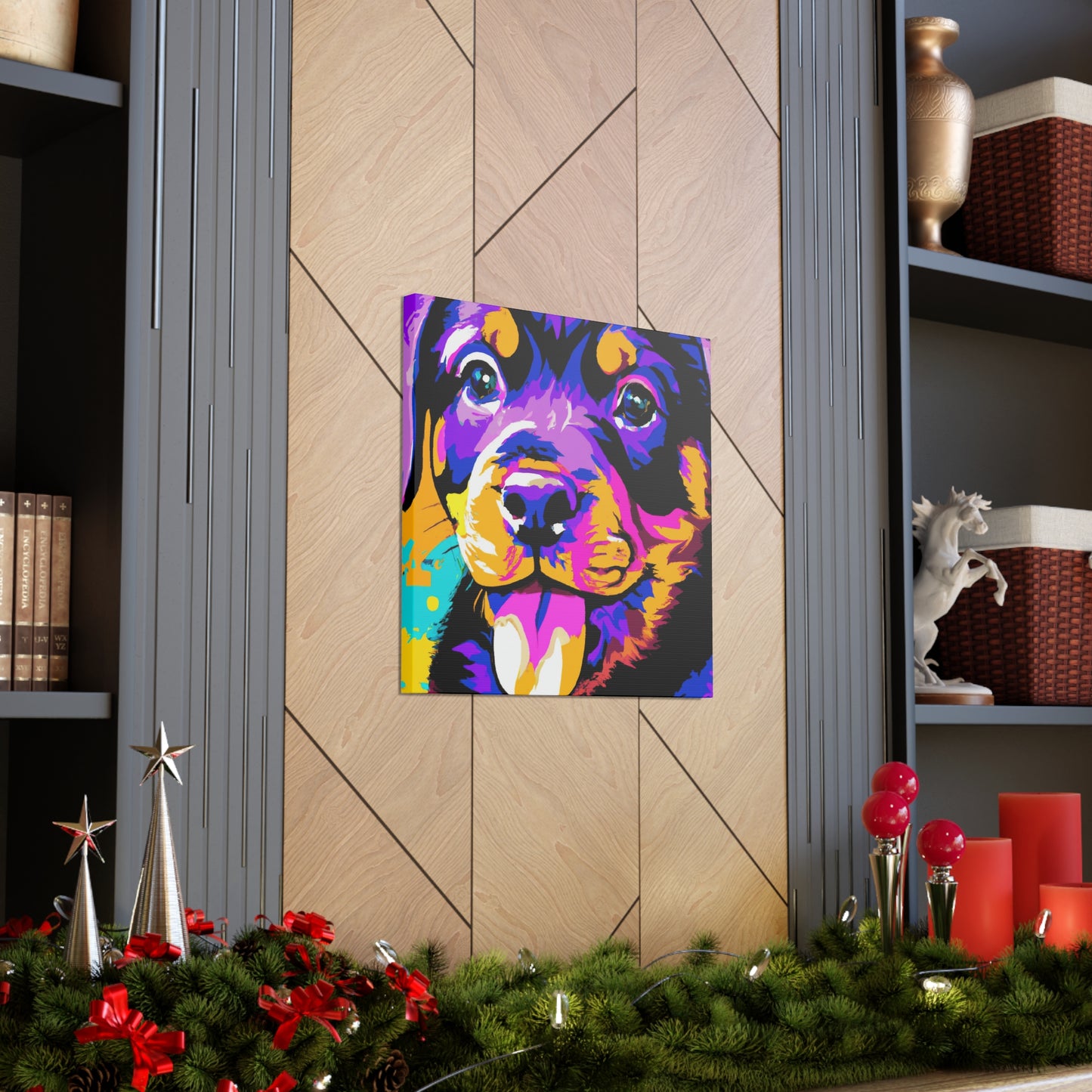 Friedrich von Freyenbeck - Rottweiler - Canvas