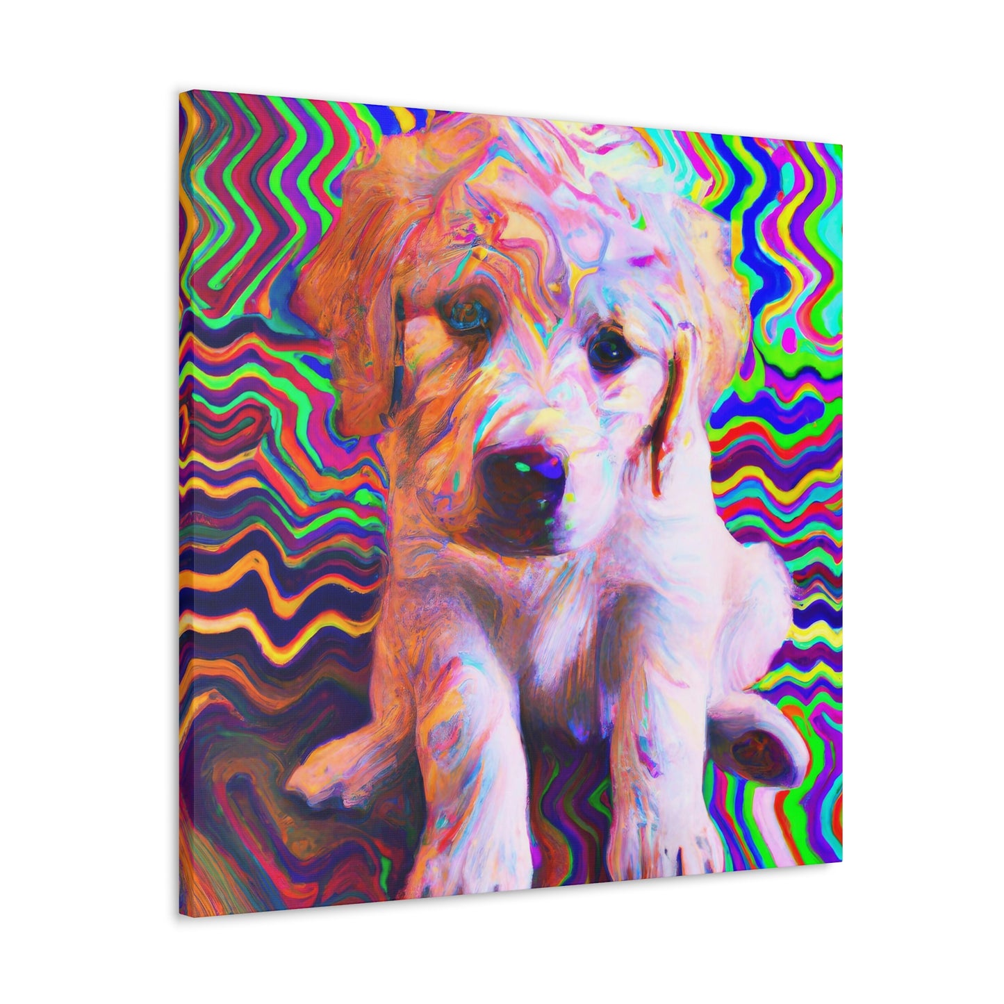 Aldemar von Hammerstein Golden Retriever Puppy - Canvas