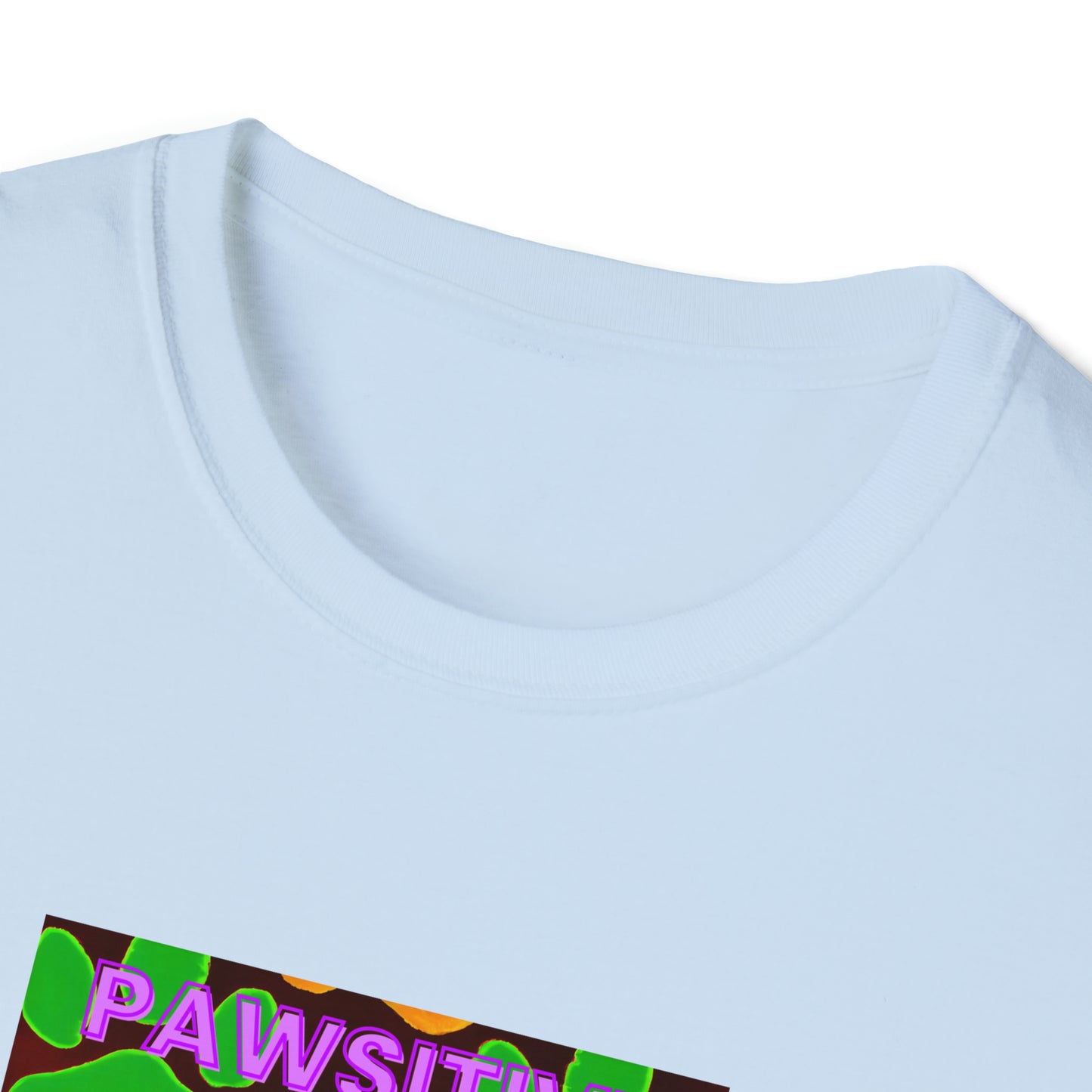 Optimistic Orin - "Pawsitive Vibes Only" Unisex Tee