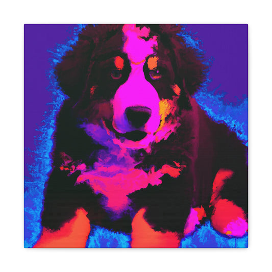 Countess Elisabeth von Zellweger - Bernese Mountain Dog - Canvas