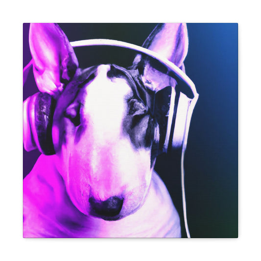 Rosemary Winterbourne - Bull Terrier - Canvas