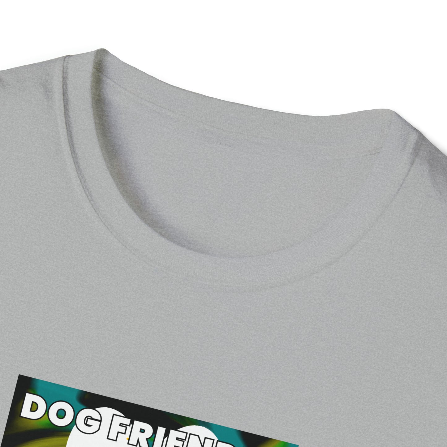 name

Streetsmithie - "Dog Friendly, People Reactive" (Yellow Blue Swirl) Unisex Tee