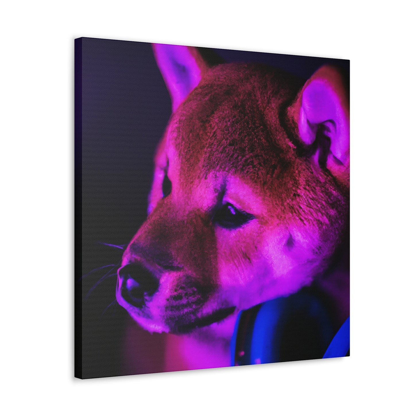 Lingzi Xie - Shiba Inu - Canvas