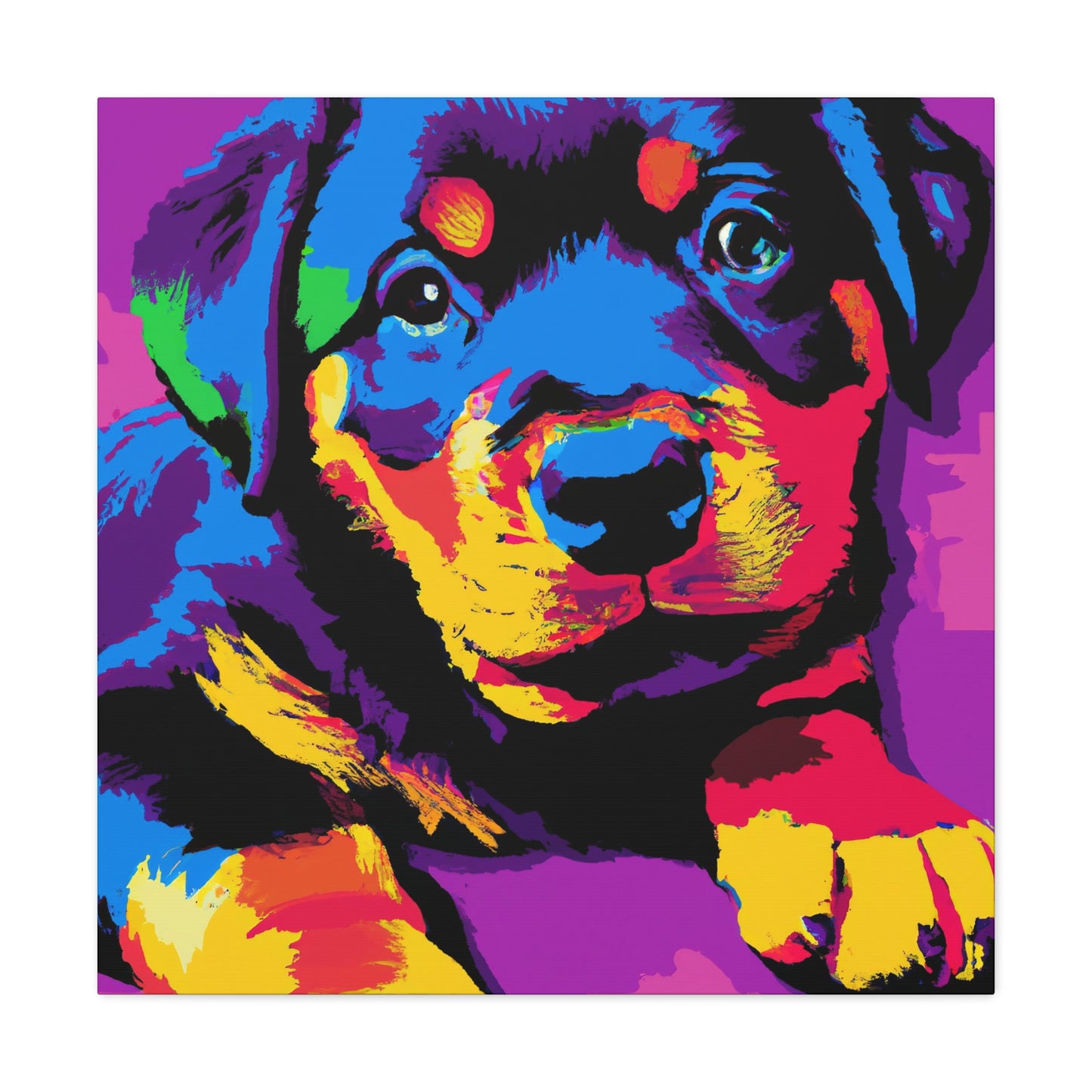 Countess Adelheid von Gottesheim - Rottweiler - Canvas