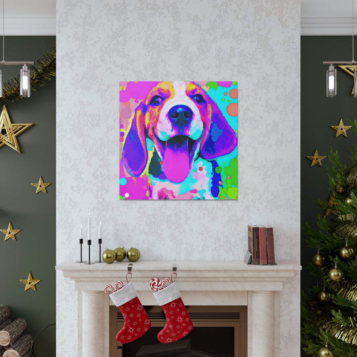 Aristophanes de le Roché noble - Beagle Puppy - Canvas