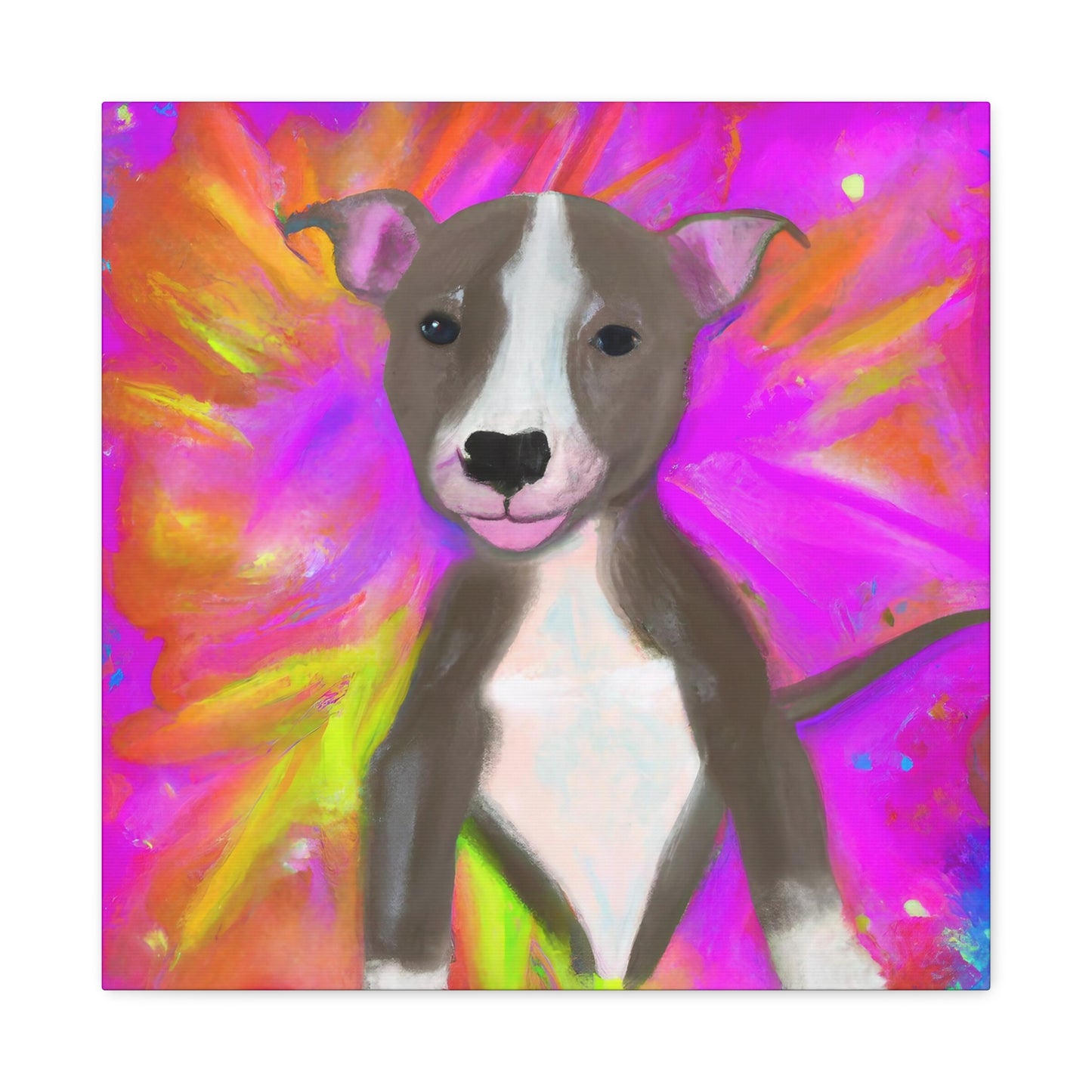 Artemisaristea Royaltea - Pitbull Puppy - Canvas