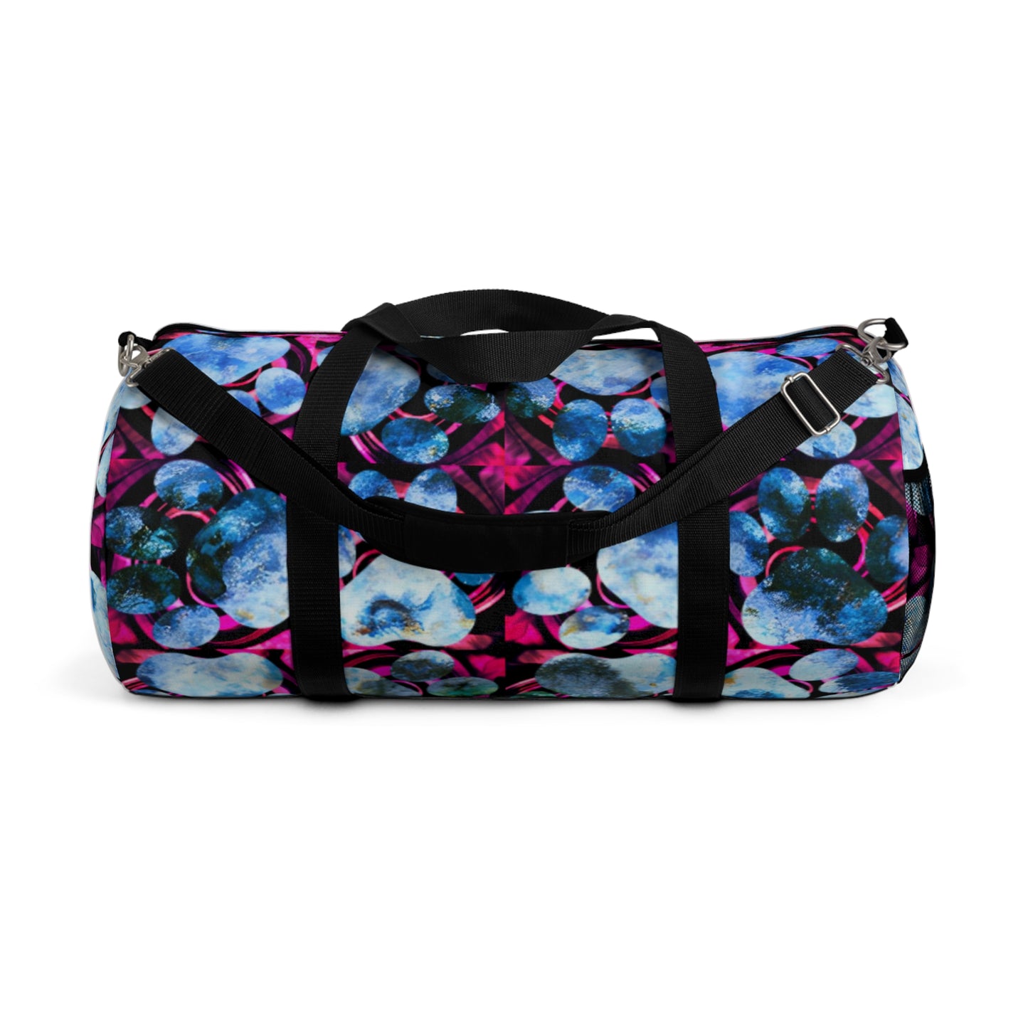 Riviera Rebelle by Carolette. - Paw Print - Duffel Bag