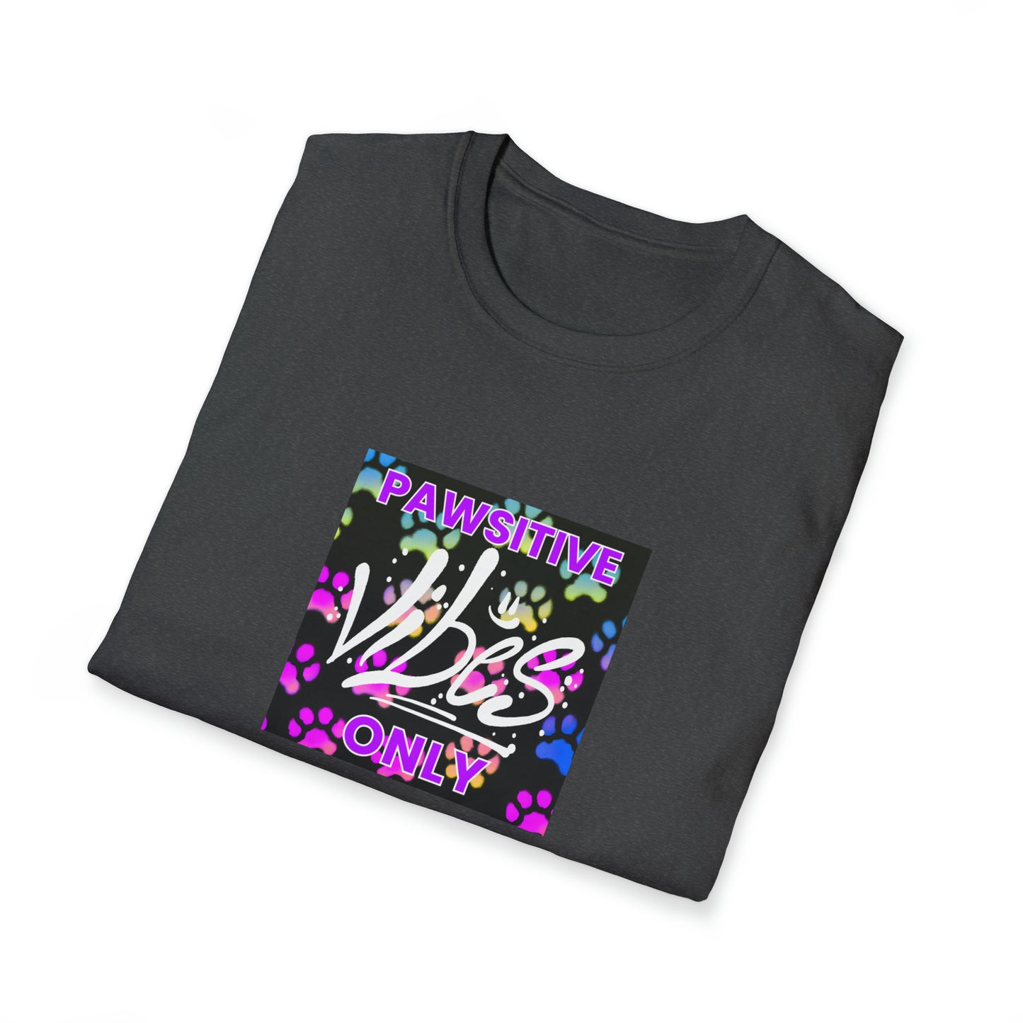 Posi-Tivity Pete - "Pawsitive Vibes Only" Unisex Tee