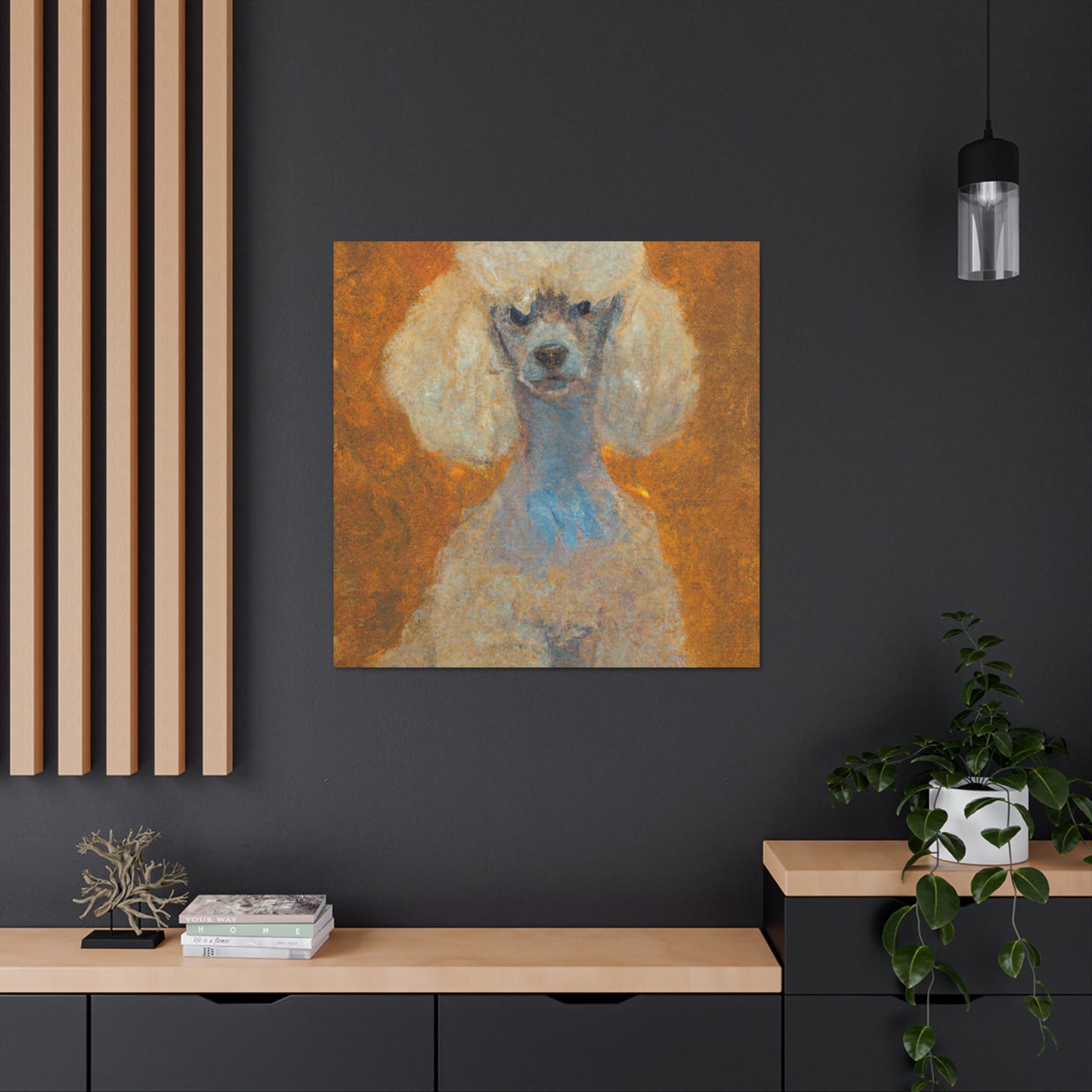 Kingston DeGallasane - Poodle - Canvas