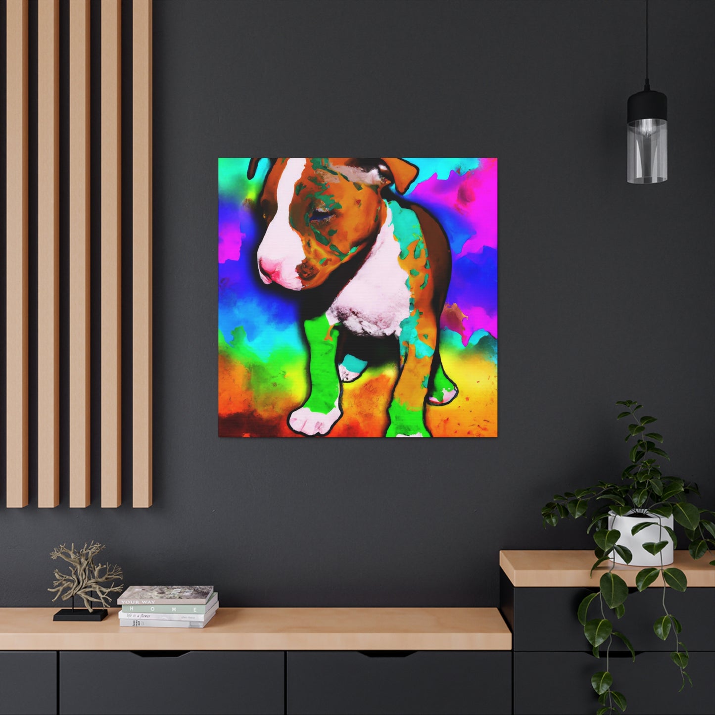 Agostina di Grandì - Pitbull Puppy - Canvas