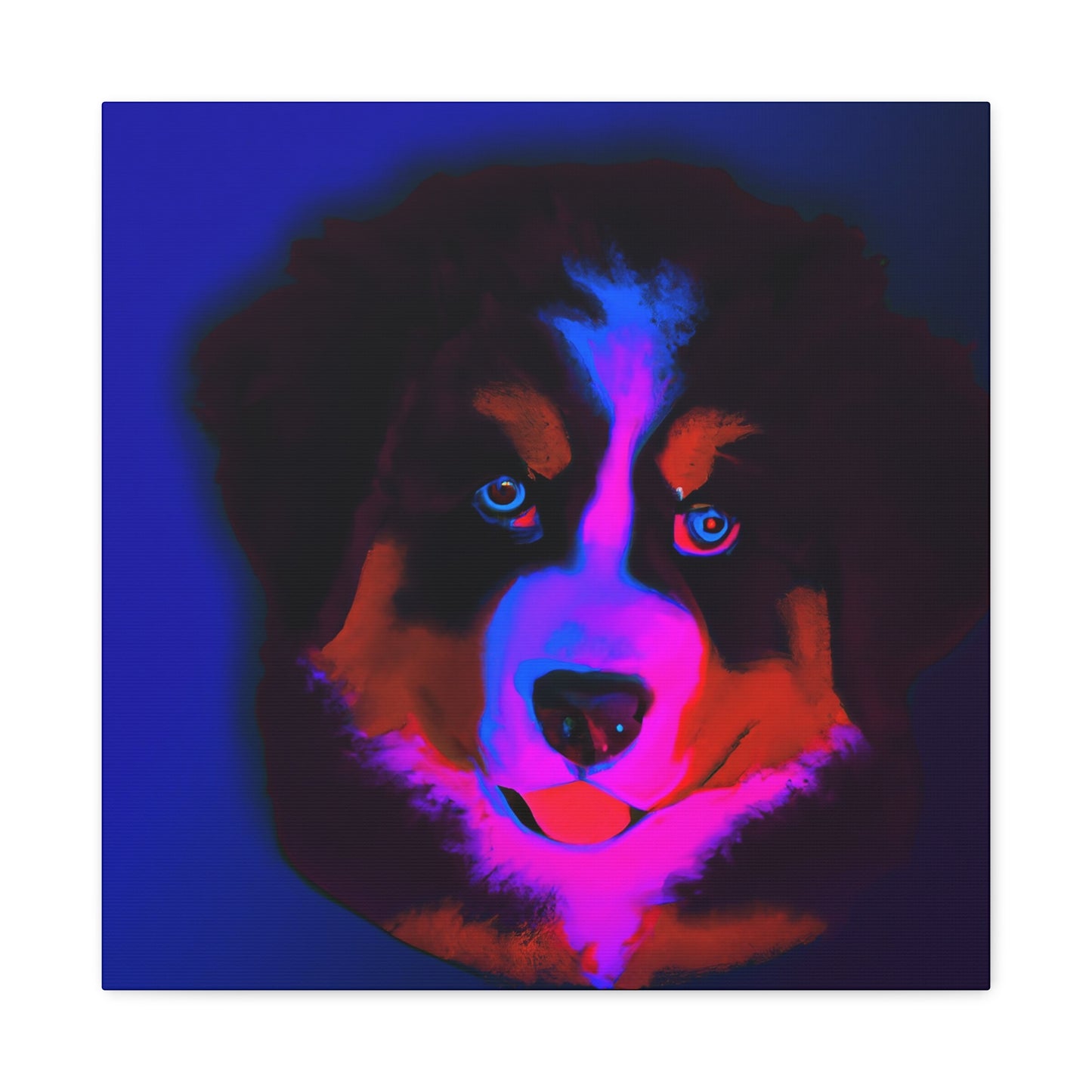 Countess Amelie von Baselheim - Bernese Mountain Dog - Canvas