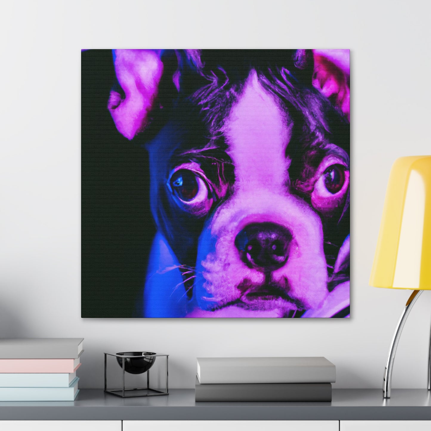 Lord Charles Fairfax of Boston - Boston Terrier - Canvas