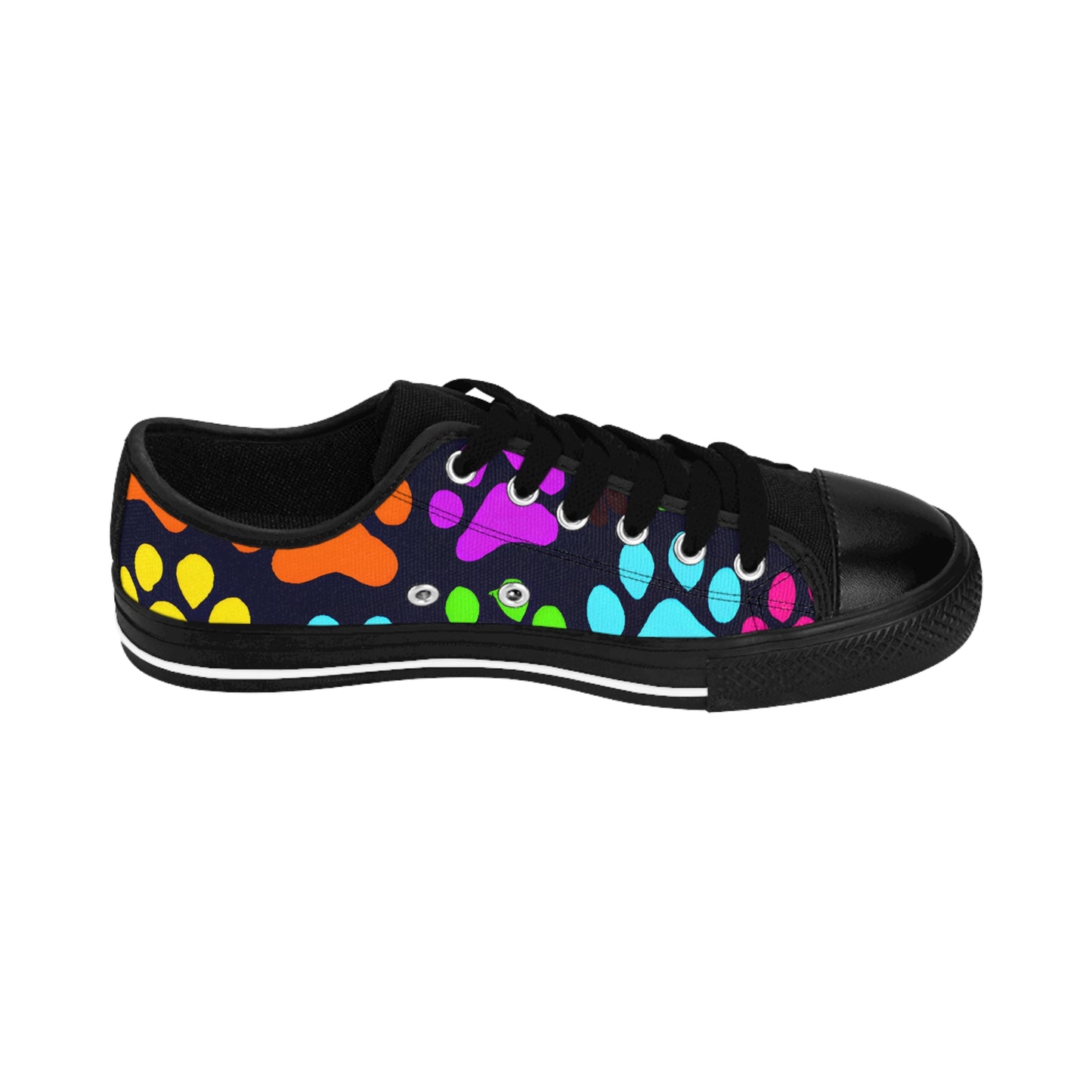 Mintzette Lafontaine - Paw Print - Low-Top