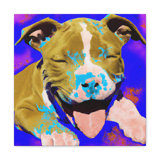 Sirah Marataya de la Yavia - Pitbull Puppy - Canvas
