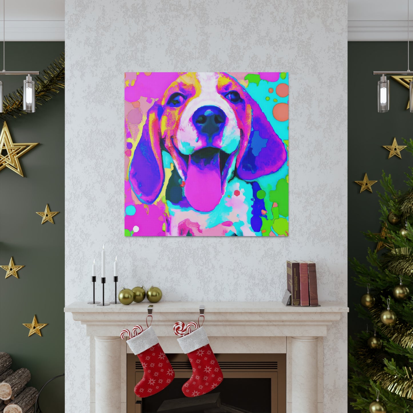 Aristophanes de le Roché noble - Beagle Puppy - Canvas