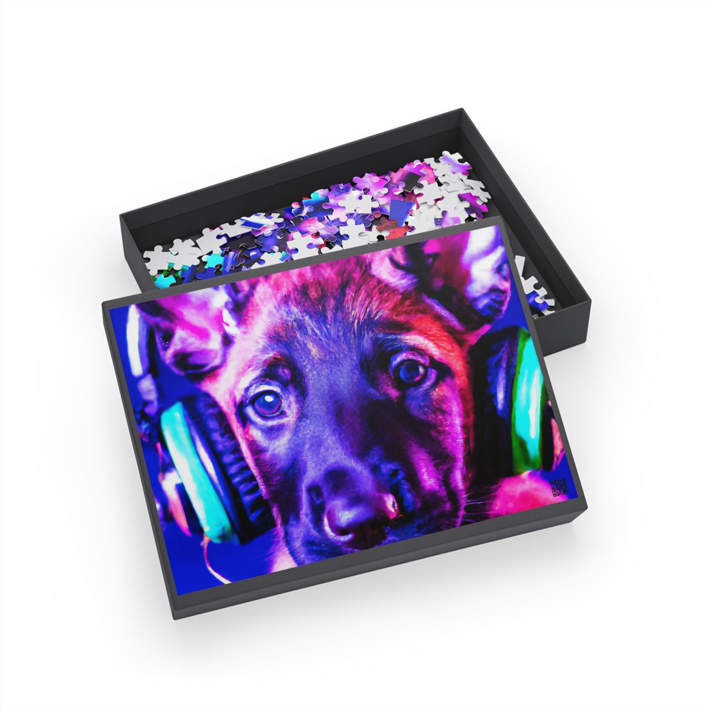 Countess Agathe de La Violette - Belgian Malinois - Puzzle