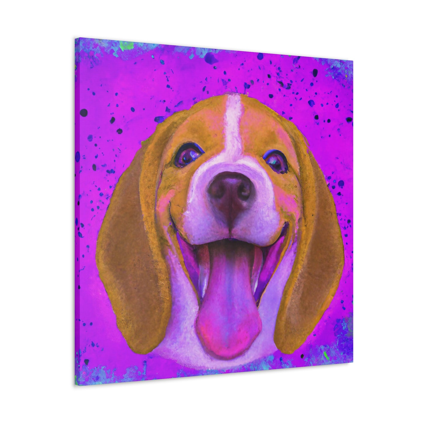 Prince Arturius the Magnificent - Beagle Puppy - Canvas