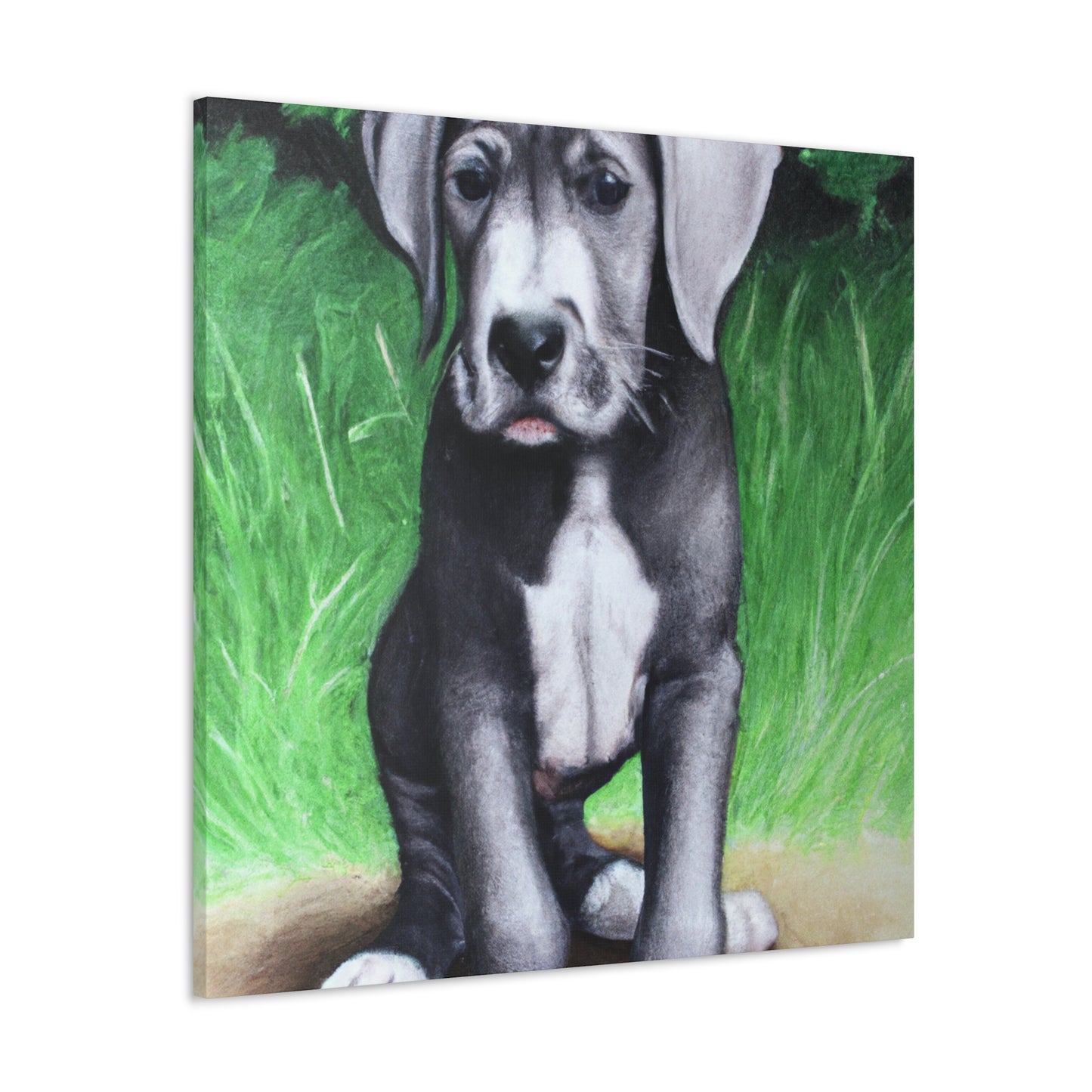 Countess Aurelia de Remirecourt (Great Dane) - Canvas