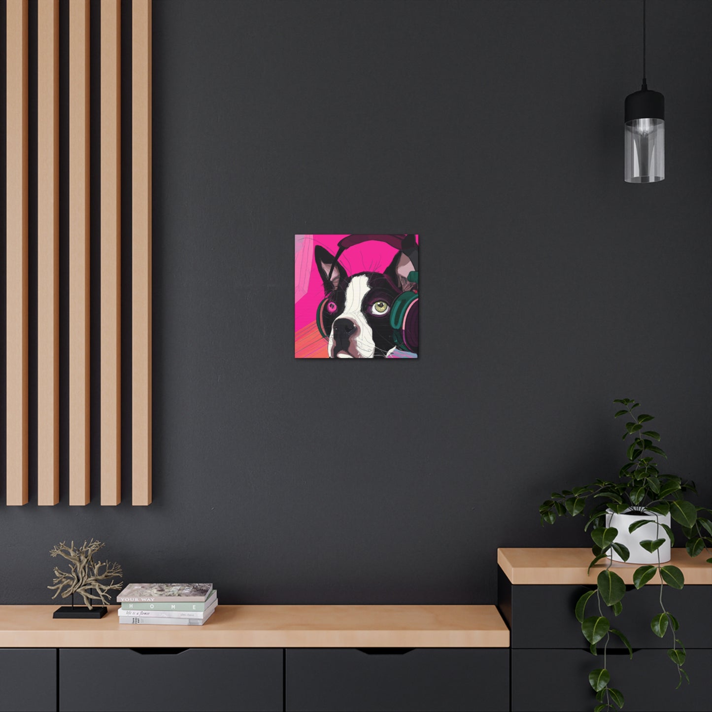 Countess Abigail Amethyst Parmelee of Boston. - Boston Terrier - Canvas