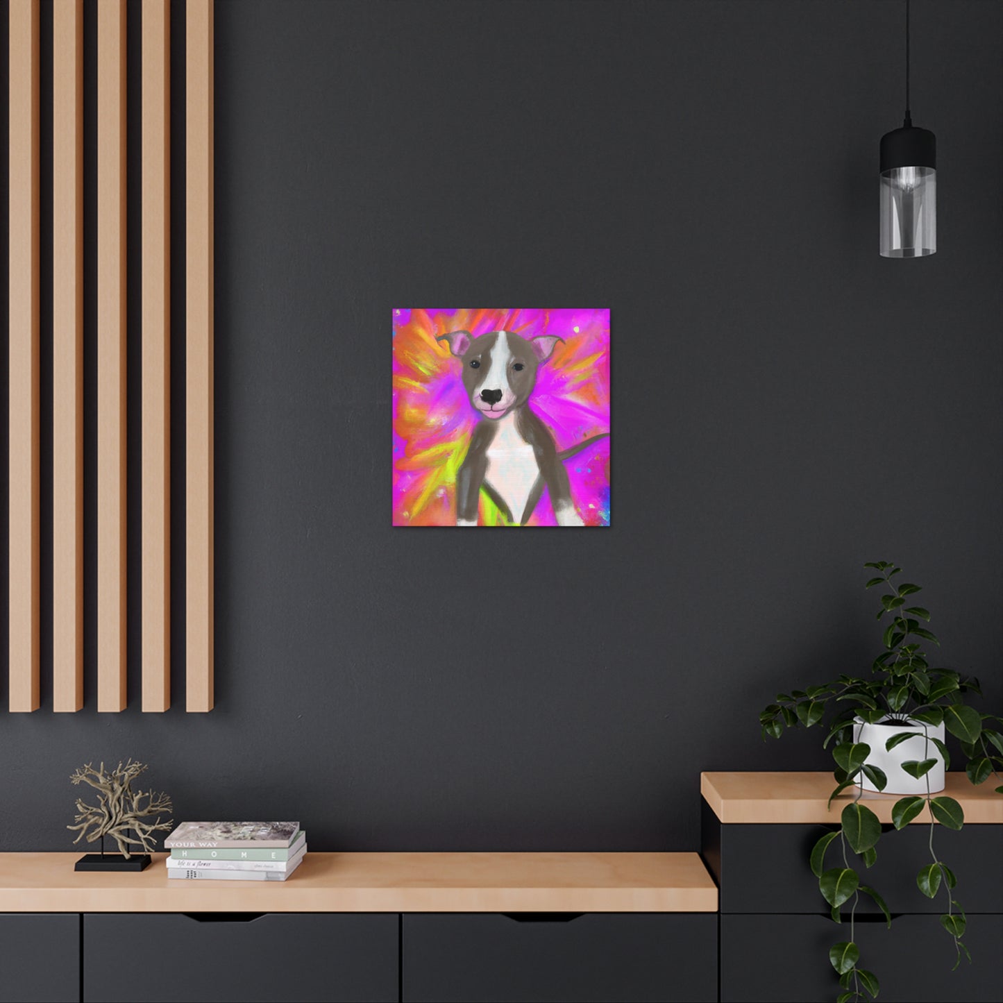 Artemisaristea Royaltea - Pitbull Puppy - Canvas