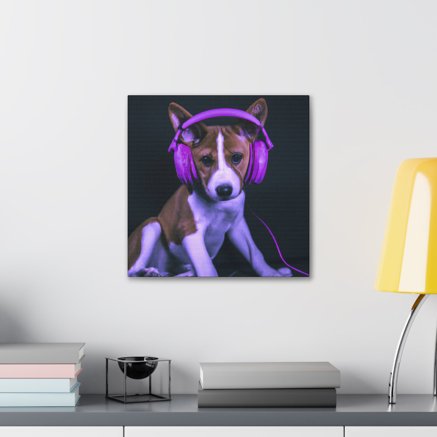 Shuenlana Mahkdoon - Basenji - Canvas