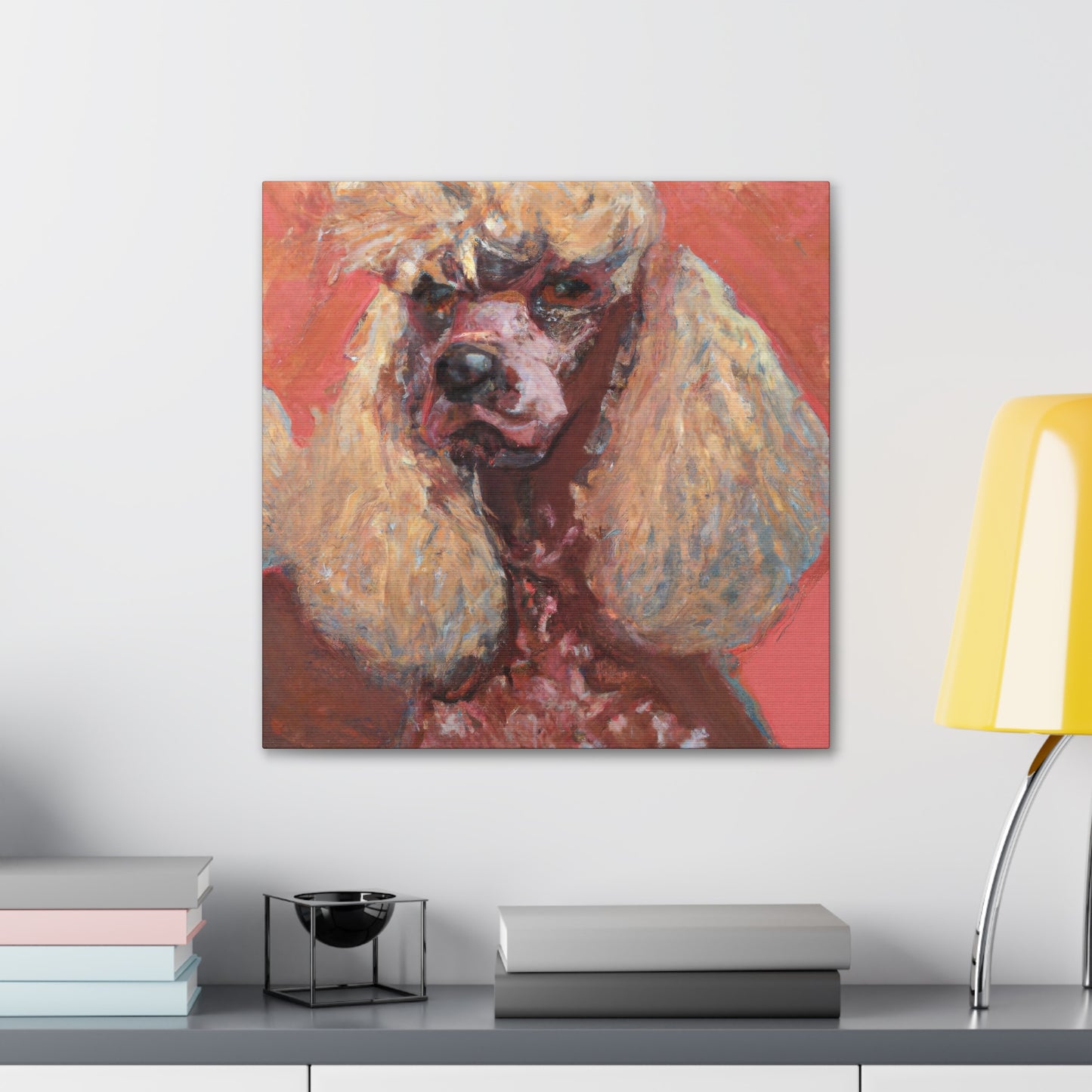 Monique de Beaumont - Poodle - Canvas